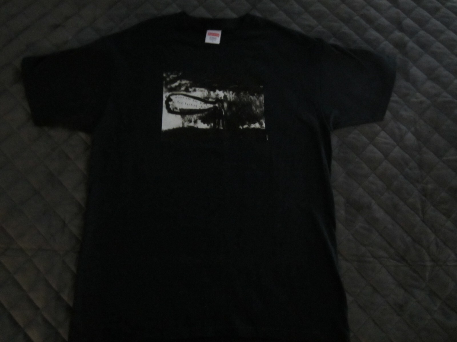 Supreme David Lynch lithograph tee shirt large L skateboard rare