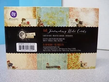 Journaling 4"x6" Note Cards 15 Designs 45 Sheets Prima Marketing Bella Rouge