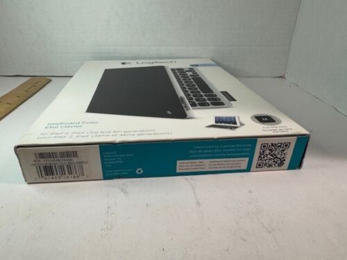 Logitech Keyboard Folio Case for iPad 2, 3rd & 4th Gen-Functional Keyboard BLACK - Picture 4 of 21