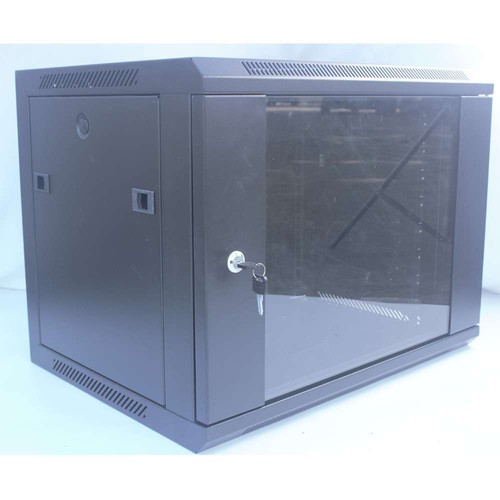 9RU 19 Inch 450mm Deep Wall Mount Cabinet Server Network Comms LAN Rack Data AU - Picture 10 of 12