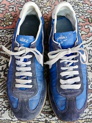 Vtg 1982 Nike Oceania III 6.5 navy white og 1980s 80s nylon Vtg 1982 Nike Oceania III 6.5 navy white og 1980s 80s nylon