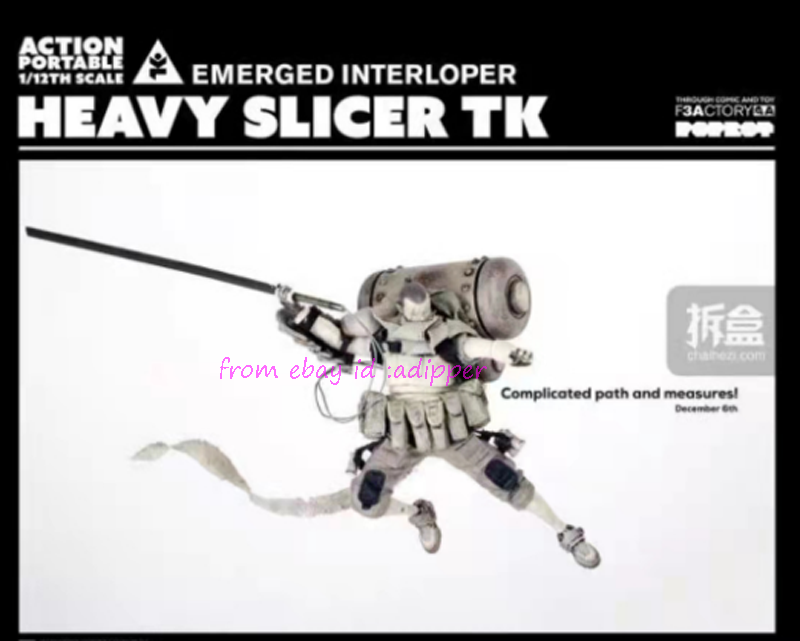 Perfect 3a Toys 1/12 Heavy Slicer Tk Action Figure In Stock Model