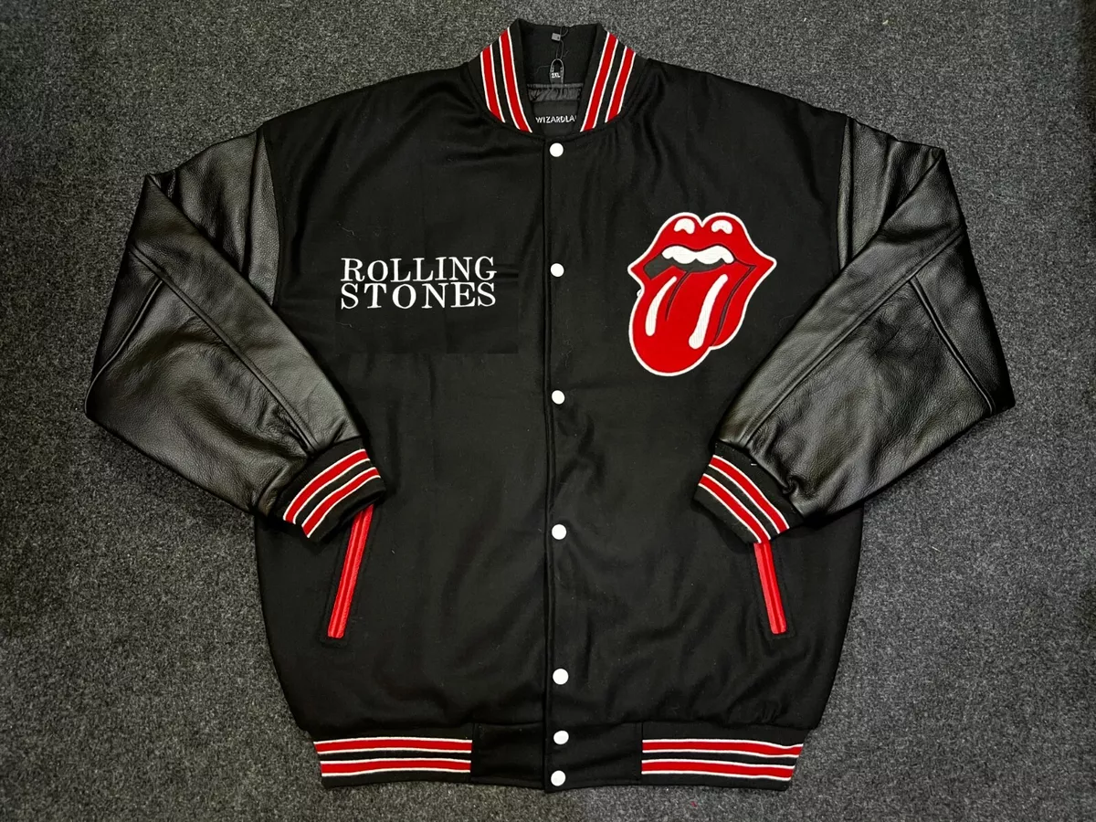 RARE Rolling Stones Varsity jacket size small medium Large XL 2XL 3XL