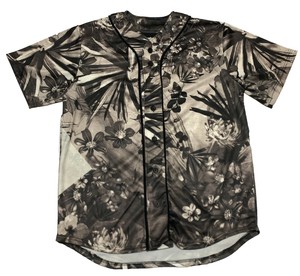 floral baseball jersey