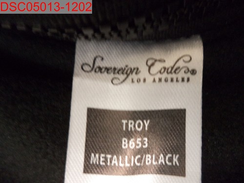 NWT- Sovereign Code Boys Metallic Silver Black Troy Jacket, Size 5, 190920252638 - Picture 4 of 6