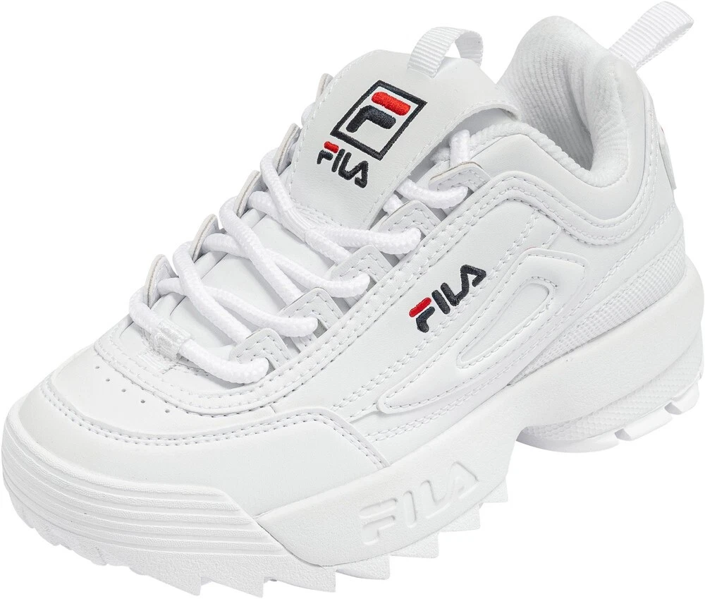 Fila Teens Unisex Sneaker Disruptor Teens White