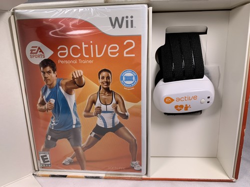 Nintendo Wii EA Sports Active 2 Personal Trainer Set & Fitness Bundle (NEW) - Picture 4 of 7