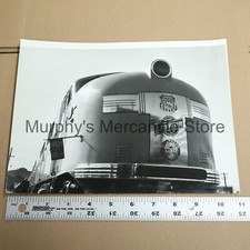 Union Pacific EMD E2 Locomotives Men At Work Flag Out 8x11in Vintage Photo