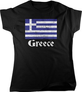 Greece Flag Hellenic Republic Hellas Ellada Greek Pride Boy Beater Tank Top