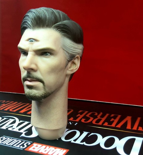 Hot Toys MMS645 Doctor Strange Multiverse 1/6 Figure's 3rd Eye Head Sculpt Only - Picture 8 of 13
