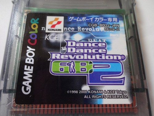 Dance Dance Revolution GB 2 Nintendo GAMEBOY COLOR GBC 2000 KONAMI NTSC-J Japan - Picture 2 of 7