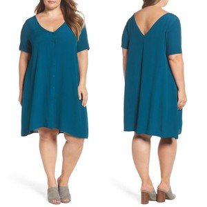 teal dress size 18