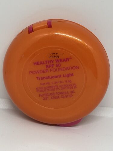 Physicians Formula Healthy Wear SPF50 Powder Foundation Translucent Light - Picture 3 of 9