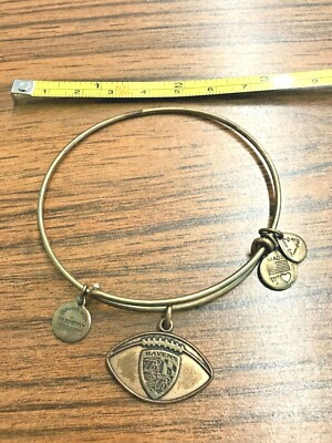 Alex & Ani 2015 NFL Ravens Bronze Tone Bracelet