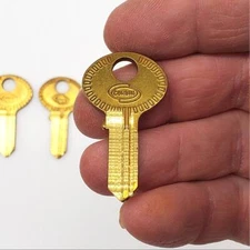 5x Corbin 8632C R3 Key Blanks Brass USA Made Vintage NOS