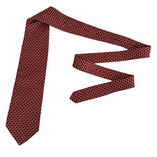 Brooks Brothers Makers Tie Men's Red Floral Silk Necktie Handmade In USA