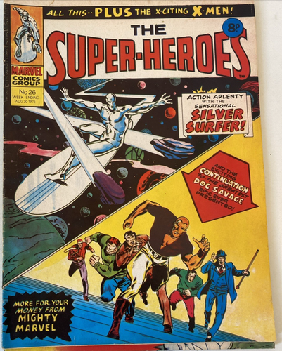 SUPER-HEROES. NUMBER'S BETWEEN 3-41. (24 VINTAGE UK MAGAZINES 1975 LOT). - Picture 18 of 24