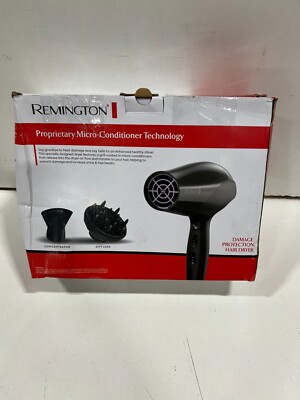 Remington Damage Protection Hair Dryer with Ceramic Ionic Tourmaline  Technol