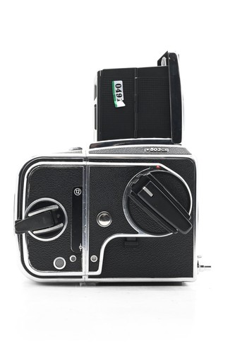 Hasselblad 503CX Medium Format Camera Kit w/WL Finder, RWC, A12 Back #435 - Picture 3 of 9