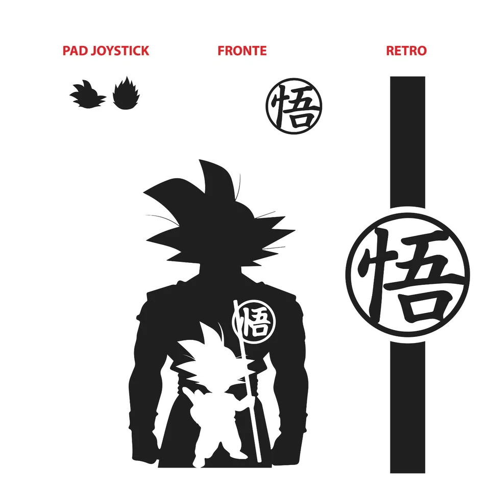 Adesivo Playstation 5 in vinile senza fondo - adesivi console e controller PS5 - Immagine 4 di 4