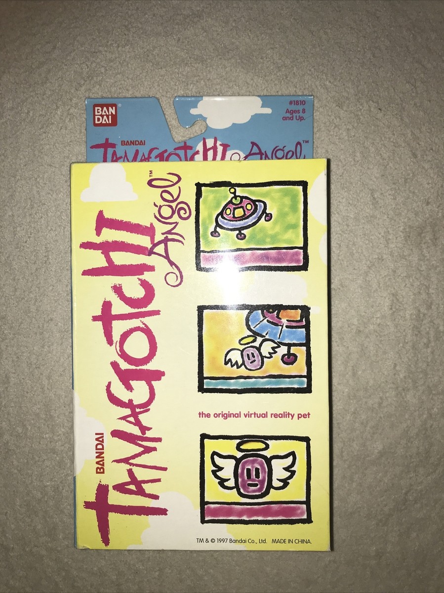 VTG Tamagotchi Original Angel 1997 WORKS with Box and Manual | eBay