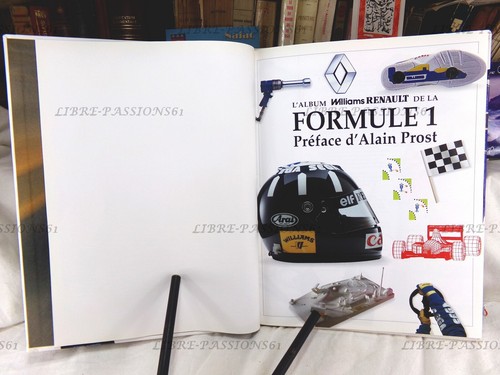 L'ALBUM WILLIAMS RENAULT DE LA FORMULE 1, PRÉFACE D'ALAIN PROST, 1993 - Picture 8 of 17