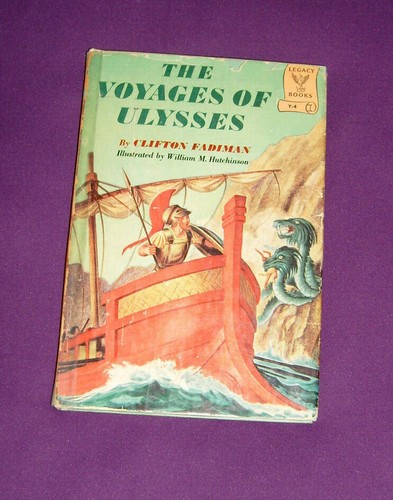 The Voyages of Ulysses by Clifton Fadiman (1959 HC) William M Hutchinson Art