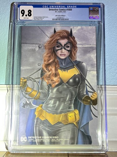 DETECTIVE COMICS #1050 CGC 9.8 NATALI SANDERS MINIMAL LTD VARIANT COVER D BY KRS