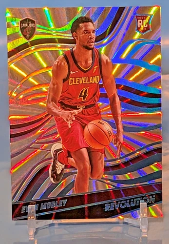 2021 Evan Mobley Rookie Sunburst /60 #143 Revolution Cleveland Cavaliers