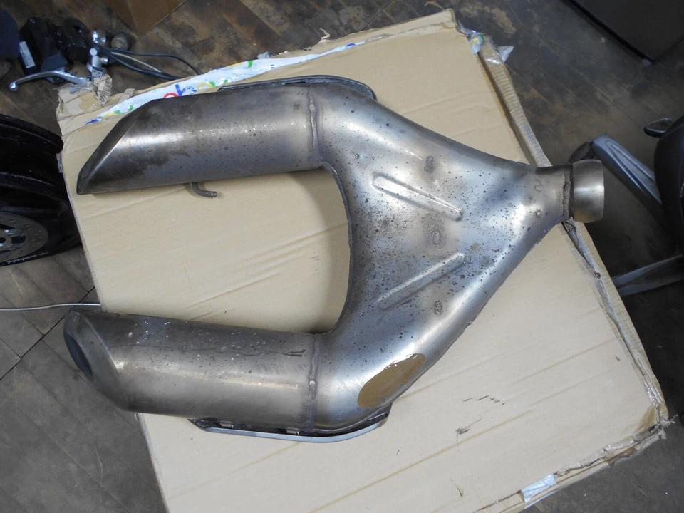 KTM 990 Super Duke 2008 sistema de escape completo cabezales tubo silenciador Foto 3 de 4