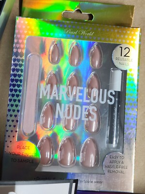 Reusable nails. Marvelous Nudes