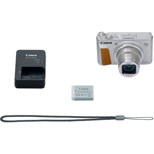 Canon PowerShot SX740 HS Digital Camera (Silver) 2956C001