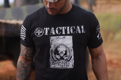 PTP Tactical / Grunt Style NFA Tax Stamp Logo T-shirt - Picture 5 of 12