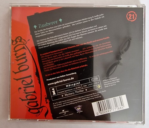 GABRIEL BURNS CD von 1 - 32 zum Aussuchen - Imagen 81 de 96