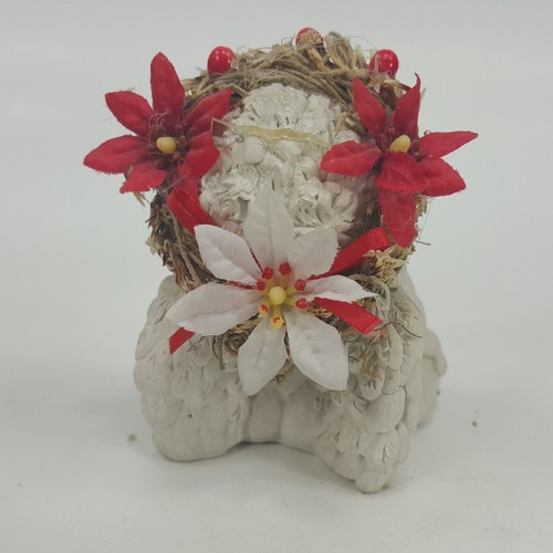Cast Art Dreamsicles Cherub by Kristen 1991 with Red Halo - 3" tall - WLHJB - Picture 4 of 10