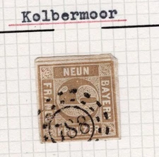 Bavaria Number Stamp Omr 788 Kolbermoor Postmarked (BA0609