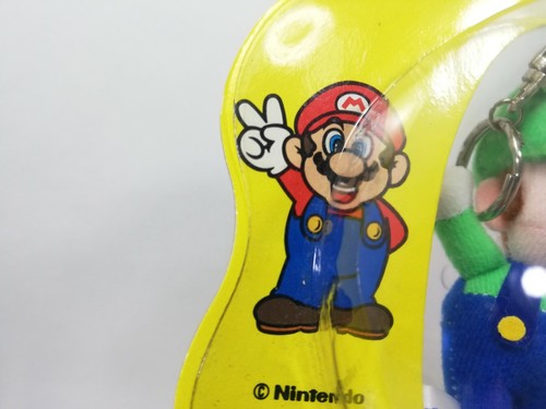 Luigi Plush Bubble Keychain Galson Super Mario World Nintendo Japan - Picture 8 of 10