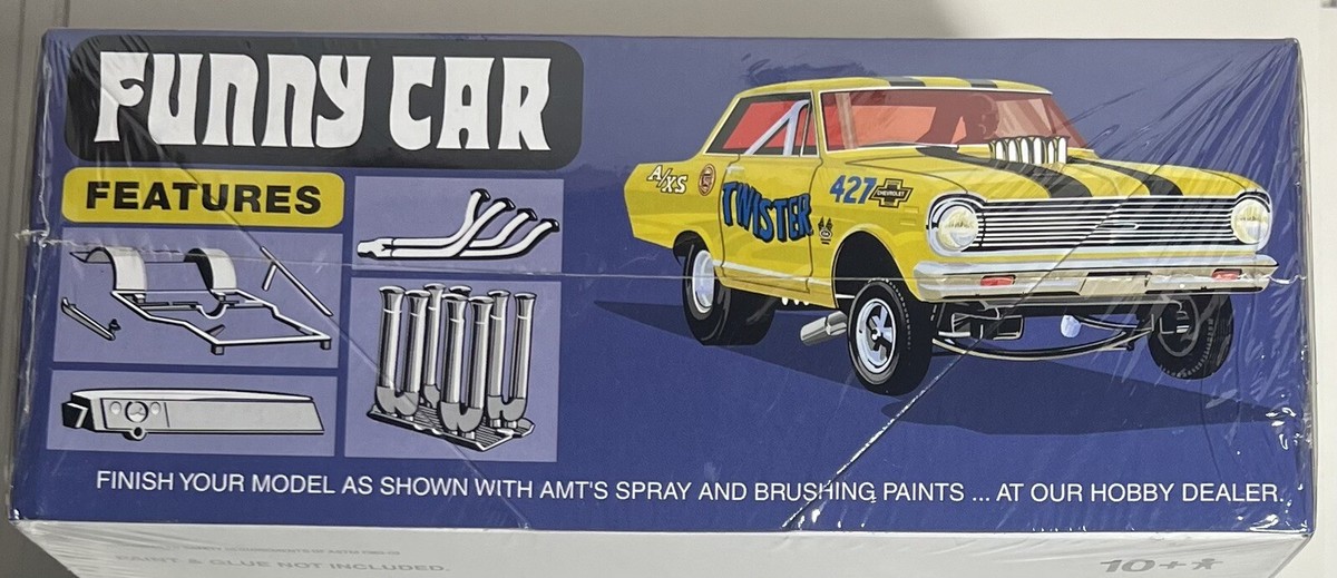 amt 1/25 デストロイヤー2 Amt-model King 21589 1/25 “twister” Chevy II Nova Model Kit