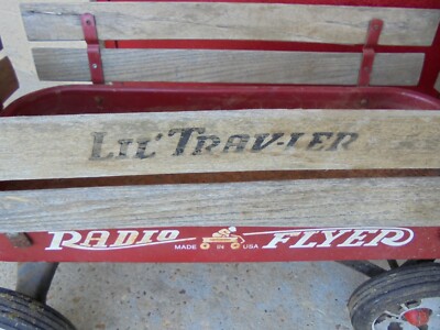 VINTAGE LIL' TRAVLER RADIO FLYER WAGON | eBay