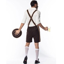 Adults Oktoberfest Couple Lederhosen German Beer Bavarian Mens Womens Costume AU — image 11