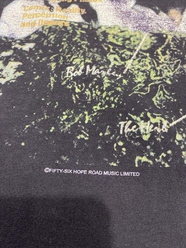 Vintage Zion Rootswear Bob Marley X High Times Raggae Shirt Sz Large 2000 Y2K - Picture 7 of 9