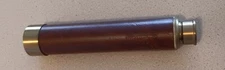 Hand TELESCOPE 30mmx30mm 14" Leather Brass Made in Japan