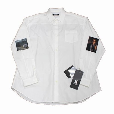 Undercover 24AW Jacquard Photo Patch Cotton Broadshirt Twin Peaks 