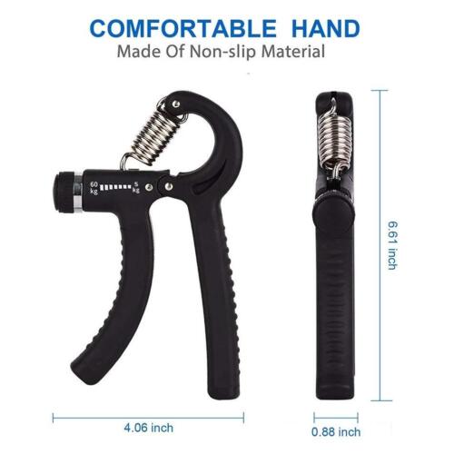 5-60KG Hand Trainer Gym Exerciser Wrist Forearm Strength Adjustable Heavy Arm - Picture 8 of 17