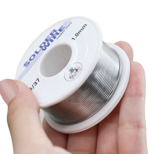 Alambre De Soldadura De Estano Y Plomo 63/37 Con Nucleo De Colofonia Para Soldar - Foto 13 di 19