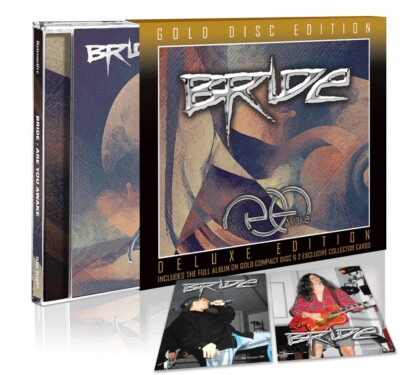 BRIDE - Are You Awake (LIM.500*US WHITE METAL*GOLD CD + 2 CARDS*SLIPCASE)