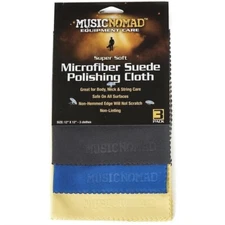 NEW - Music Nomad Guitar Microfiber Suede Polishing Cloths (3), MN203