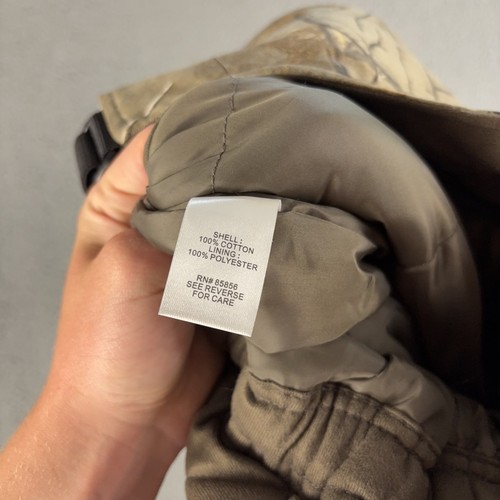 Gander Mountain Guide Series Overalls Womens Medium Realtree Camo Insulated Hunt - Picture 9 of 16