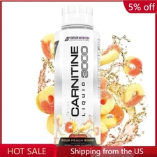 Liquid Carnitine 3000mg for Energy and Metabolism peach Flavor
