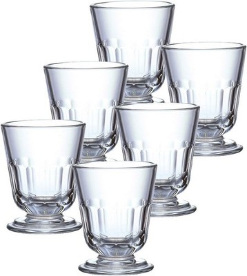 La Rochere Perigord Short Goblet Set of 6 French Glasses 23cl 7.8 oz